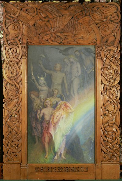 Az északi istenek leszállnak alkotó: William Gersham Collingwood